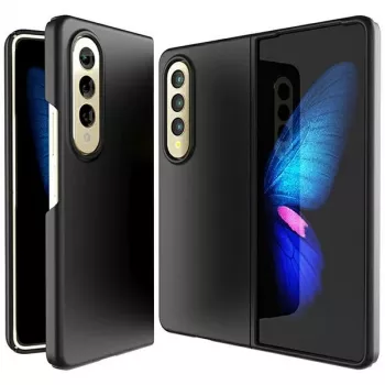 Mercury PC Hard Bumper Case für Samsung Galaxy Z Fold4 - Schwarz