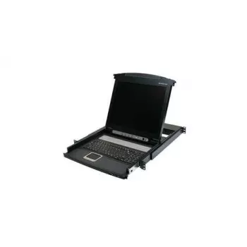 IOGEAR GCL1800 17 inch LCD KVM-Konsolen-Kombination - 8-Port VGA USB PS/2 Rackmount 1U