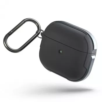 UNIQ Valencia Antibakterielle Hülle für AirPods 3. Generation, Grau