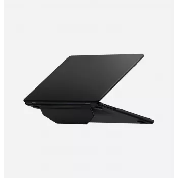 UNIQ Lyden Versa Folio-Hülle für MacBook Air 13 inch (M2/M3/M4/M5) Schwarz