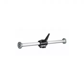 Manfrotto 131D Seitenarm für Lichtstativ / Querstange - 30 cm Aluminiumarm mit zwei 16-mm-Zapfen, 5 kg Tragfähigkeit