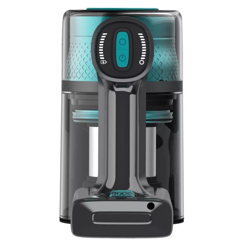 Cecotec Conga Rockstar P50 Akku-Staubsauger 3-in-1 Stabstaubsauger, 24 kPa Saugkraft, 65 min Laufzeit, bürstenloser Motor, LED-Display, Schwarz/Türkis