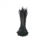 DSIT Kabelbinder 200mm Schwarz 100er-Pack (Nylon 6/6, 18kg Zugfestigkeit, selbstsichernd)