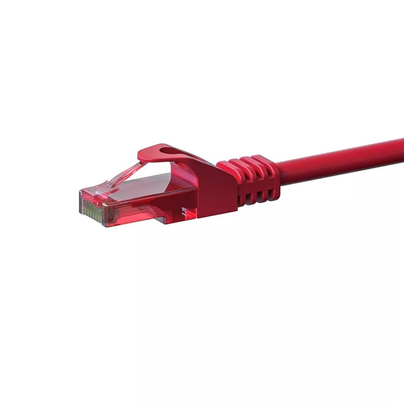 DSIT DC-65-500 CAT6 U/UTP Netzwerkkabel, 50 m, Rot, 100 % Kupfer