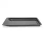 PATISSE PREMIUM Niedriges Backblech 42 x 29 cm Antihaft-Kohlenstoffstahl Rechteckig Anthrazit