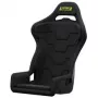 Sabelt SRS-1 Sim-Rennsitz, Fiberglas-Schale, gepolstert - Tiefschwarz