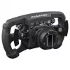 Fanatec ClubSport Formula V3 Lenkrad, 290mm, 2,7 inch OLED-Display, RGB RevLEDs, magnetische Schaltwippen, Carbon, Alcantara, Schwarz