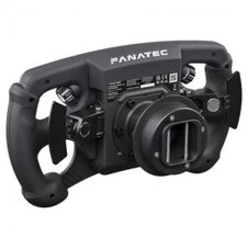 Fanatec ClubSport Formula V3 Lenkrad, 290mm, 2,7 inch OLED-Display, RGB RevLEDs, magnetische Schaltwippen, Carbon, Alcantara, Schwarz