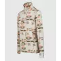 Brunotti Misma-Print Damen-Fleecejacke, Größe L, Arctic Desert Flower