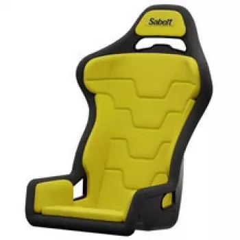 Sabelt SRS-1 Sim-Rennsitz, Fiberglas-Schale, gepolstert - Racing Gelb