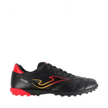 Joma Toledo Turf 2601 Schwarze Fußballschuhe für Kunstrasen TF Größe 42
