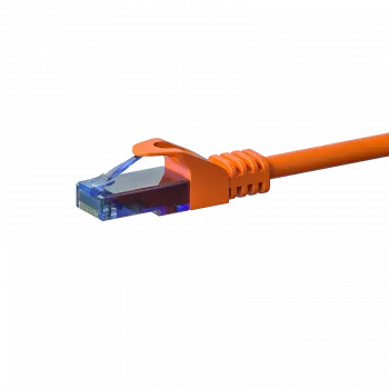 DSIT CAT6a U/UTP 100% Kupfer Patchkabel 15m Orange