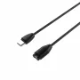 FIXED USB-C auf Garmin Ladekabel 2m Schwarz - Forerunner Fenix Venu Vivoactive Instinct