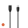 FIXED USB-C auf Garmin Ladekabel 2m Schwarz - Forerunner Fenix Venu Vivoactive Instinct