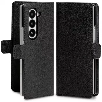 Mercury Premium Wallet Diary Hülle für Samsung Galaxy Z Fold8 Ultra - Schwarz
