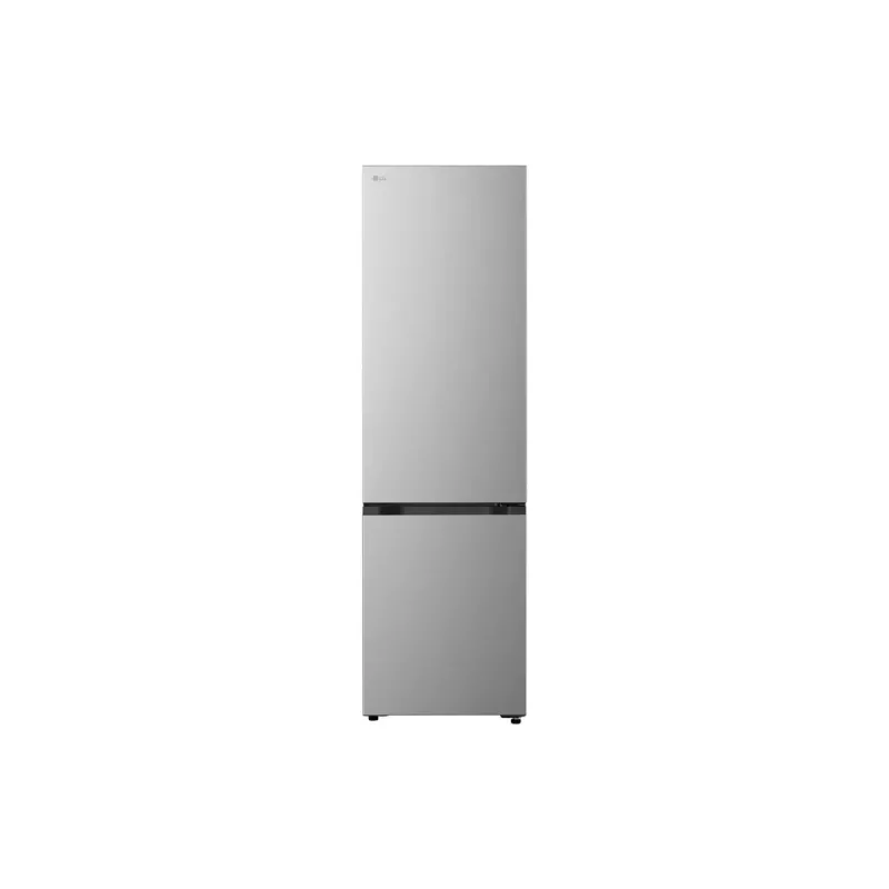 LG GBBS312CPY Freistehender Kombi-Kühlschrank mit Gefrierfach, Total No Frost, Edelstahl, Energieeffizienzklasse C, 333L
