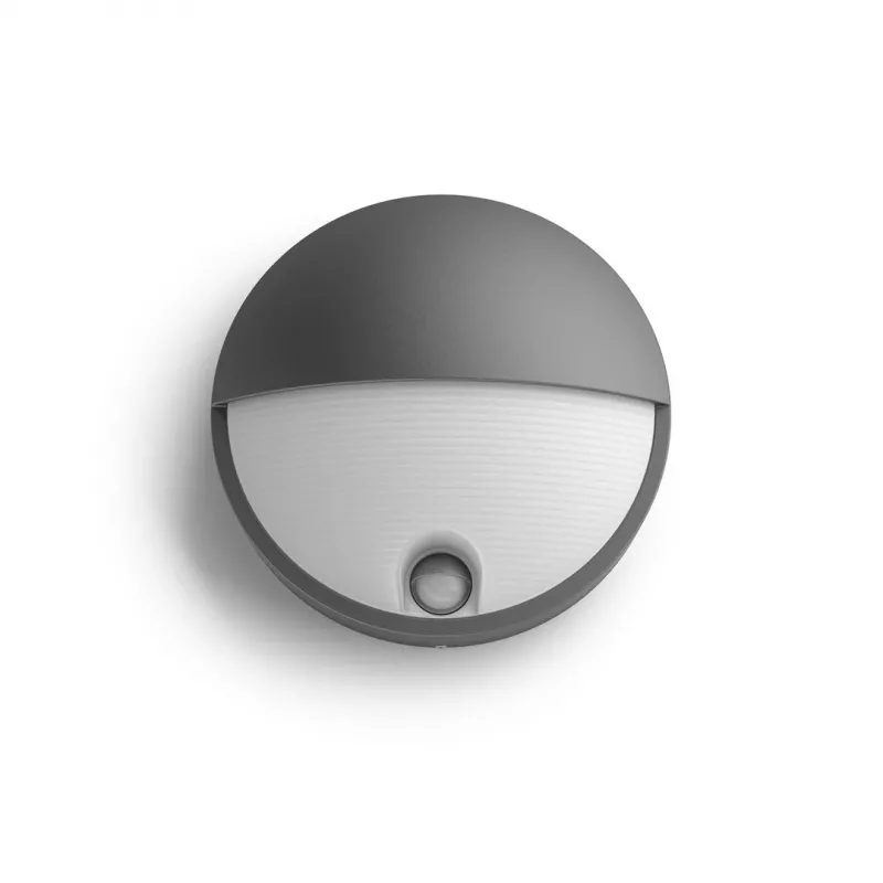 Philips Außenleuchte Capricorn 1x6,5W LED Wandleuchte Anthrazit IP44