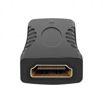 Vivanco VVVHDMIADFFG HDMI-Kupplungsadapter Buchse auf Buchse 4K 60Hz 18Gbps Schwarz