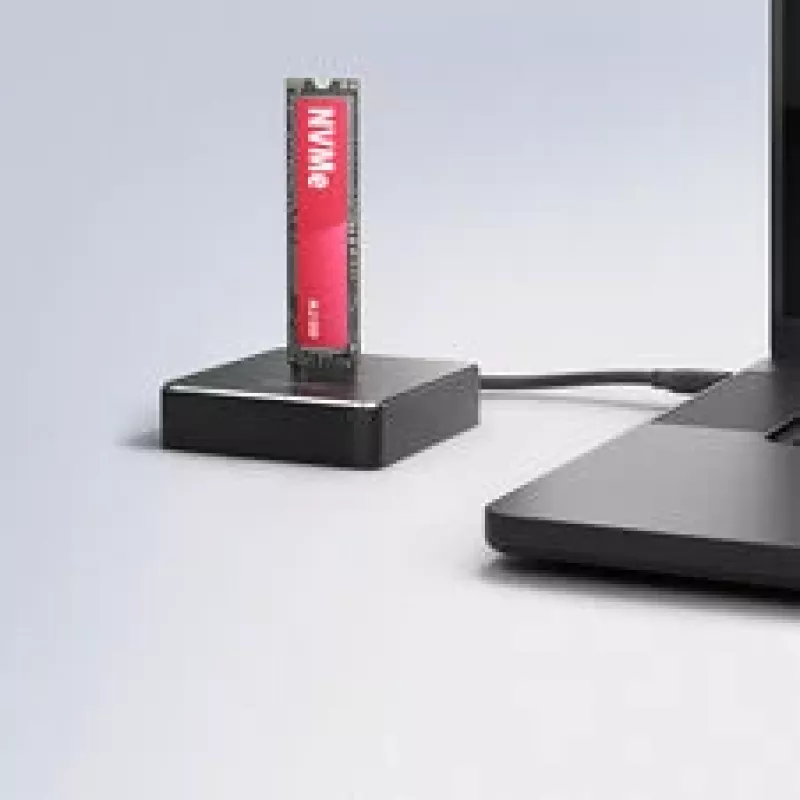 AXAGON ADSA-M2C11 USB-C 10Gbps Dockingstation für eine M.2-NVMe- oder SATA-SSD