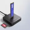 AXAGON ADSA-M2C11 USB-C 10Gbps Dockingstation für eine M.2-NVMe- oder SATA-SSD