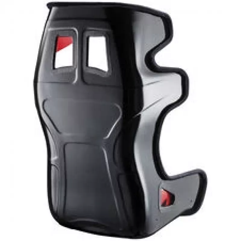 Sabelt GT PAD XL Rennsitz, Fiberglas-Schale, FIA-zugelassen, modular - Schwarz/Rot