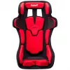 Sabelt GT PAD XL Rennsitz, Fiberglas-Schale, FIA-zugelassen, modular - Schwarz/Rot