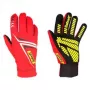 Sabelt G34 Sim-Racing-Handschuhe, Touchscreen-kompatibel, Silikonhandfläche, Rot, Größe S (216-223 mm)