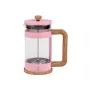 Leopold Vienna Franca French Press Kaffee- und Teebereiter, Pink, 600 ml