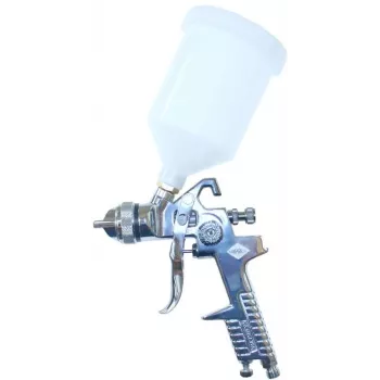AIRPRESS LAK PISTOL G.AIRPRESS HVLP 2,0 mm Druckluft-Spritzpistole mit Schwerkraftbecher