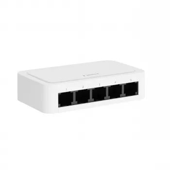 Gembird NSW-G5-02 5-Port Gigabit Ethernet Switch - Weiß