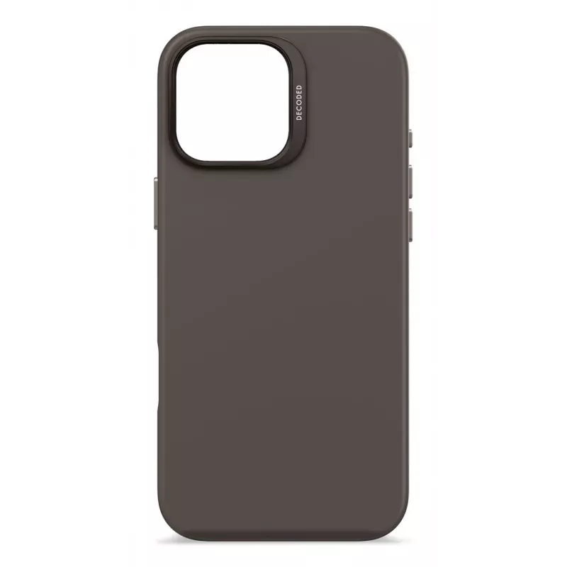 DECODED Antibakterielle Silikonhülle für iPhone 16 Pro Max MagSafe Schwarz