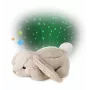 Cloud b Twilight Buddies Hase Plüsch Nachtlicht Projektor Beige