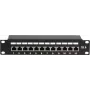 DSIT DS-10Patch6-12FTP 10-Zoll 12-Port FTP CAT6 Patchpanel