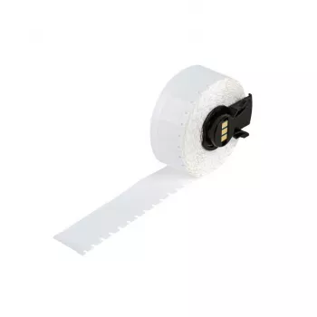 BRADY DuraSleeve Kabelmarkierung, B-499 Nylon-Gewebe, 19,05 mm x 4,88 m, Weiß/Transluzent, für BMP21-PLUS/M210/M211