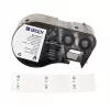 BRADY M4-143-417 Selbstlaminierende Vinyl-Etikettkartusche für BMP41/BMP51/BMP53/M511, 1,5 inch x 21', Weiß/Transparent
