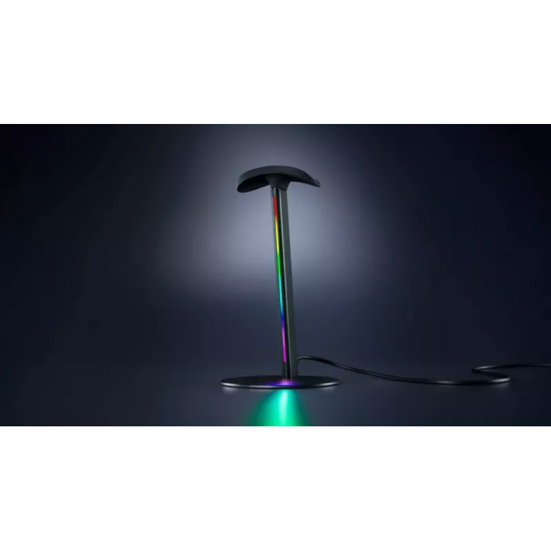 RAZER Base Station V3 Chroma RGB-Headset-Ständer mit 2-Port-USB-3.1-Hub - Schwarz