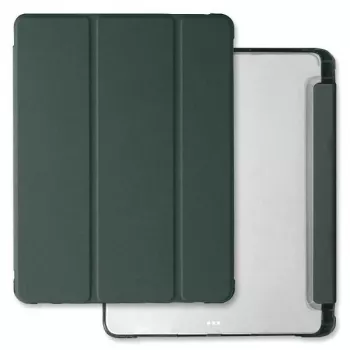 Mercury Klare Rückseiten-Hülle für iPad Pro 11 M4 2024 / M5 2025 - Dunkelgrün