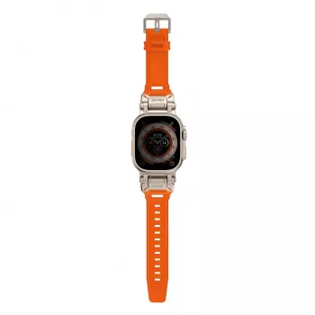 SKINARMA Titon Armband für Apple Watch Ultra 49mm Orange