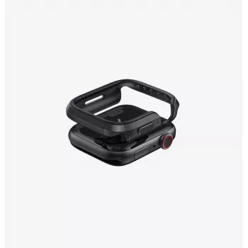 UNIQ Valencia Case für Apple Watch 42mm, Midnight Black