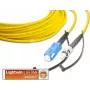 Lightwin LSP-09 SC-ST 3.0 Singlemode-Simplex-Glasfaser-Patchkabel, 1 m, LSZH, Gelb