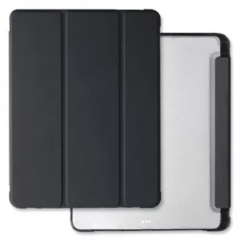 Mercury Clear Back Cover für iPad Pro 13 inch (M4 2024/M5 2025) - Schwarzer Rahmen, transparente Rückseite