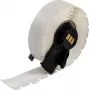 BRADY M6C-375-498 Wiederpositionierbares Mehrzweck-Vinylstoff-Etikett, Weiß, 9,53 mm x 9,14 m