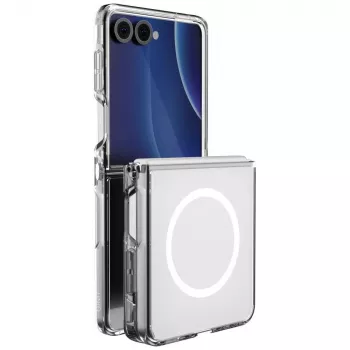 UNIQ LifePro Xtreme Magclick Ladecase für Samsung Galaxy Z Flip8 - Transparent