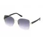 GUESS Damen GF00052-5932B Katzenaugen-Sonnenbrille, Havanna-Rahmen, braune Verlaufsgläser, 59 mm