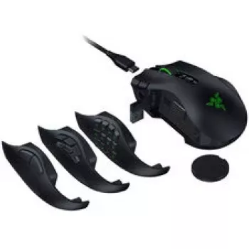 Razer Naga V3 Pro Kabellose Gaming-Maus, 8000 Hz - Schwarz