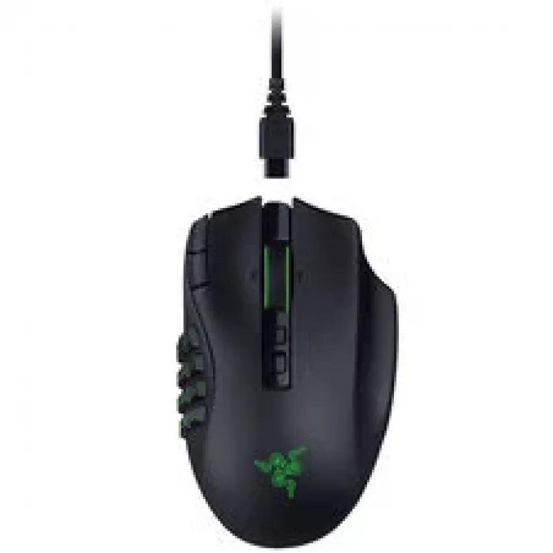 Razer Naga V3 Pro Kabellose Gaming-Maus, 8000 Hz - Schwarz