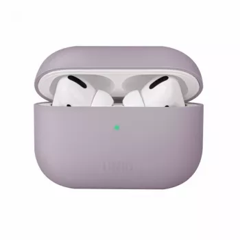 UNIQ Lino Silikonhülle für AirPods Pro Lavendel
