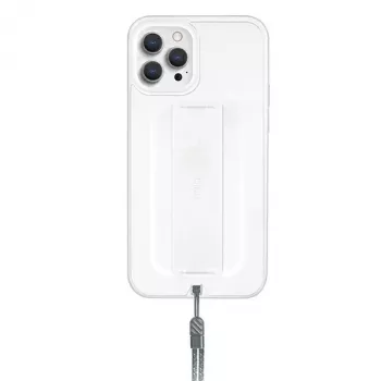 UNIQ Heldro Antimicrobial Case für iPhone 12/12 Pro 6,1 inch Natural Frost