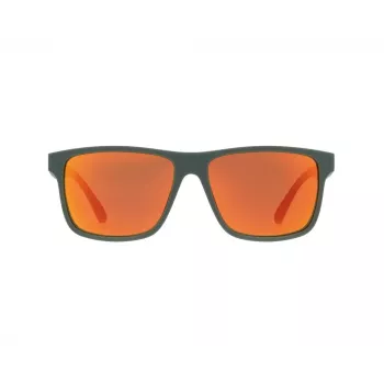 Red Bull Spect Maze Polarisierte Sonnenbrille - Mattgrün/Braun/Rot CAT3