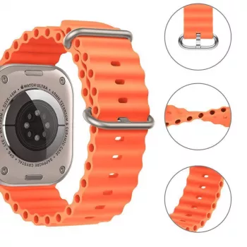 TECH-PROTECT IconBand Pro Apple Watch Armband 42/44/45/49mm Orange